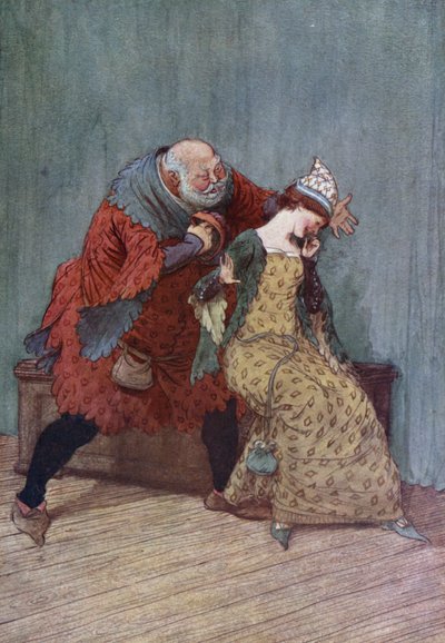 Illustration for The Merry Wives of Windsor by Hugh Thomson